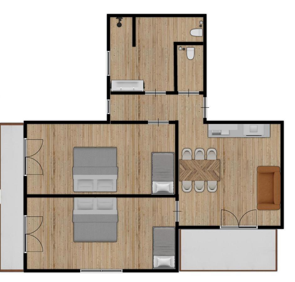 Chic Lodge-Apartments Έρβαλντ Εξωτερικό φωτογραφία